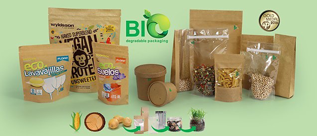 Opakowania biodegradowalne