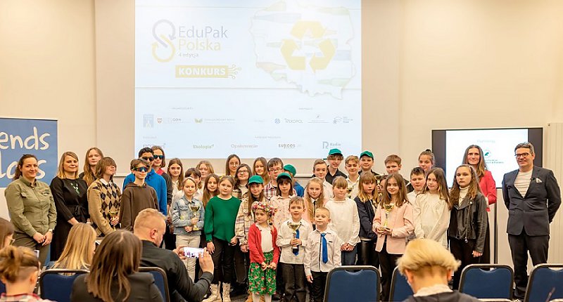 Wszyscy laureaci przybyli na Galę Finałową, która odbyła się podczas Targów Edukacyjnych w Poznaniu