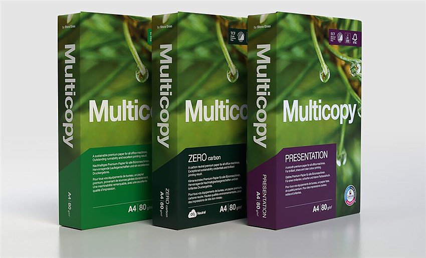 Multicopy Zero - dedykowana urządzeniom biurowym, proekologiczna wersja papieru Multicopy