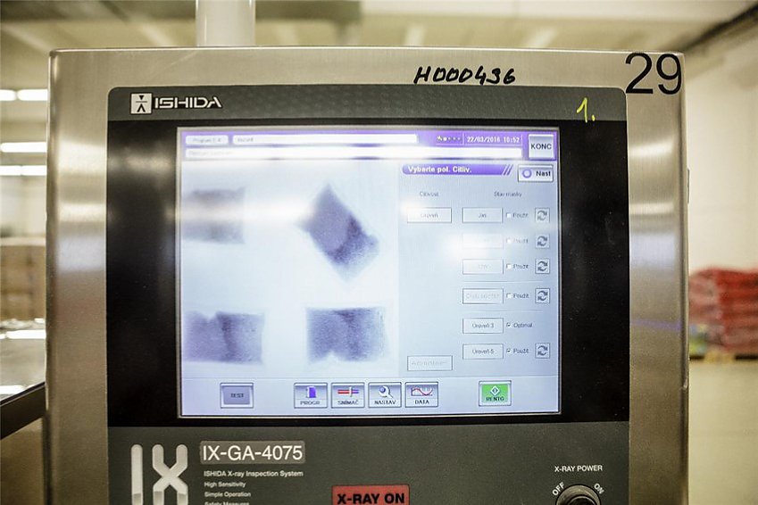 Elastyczność X-ray Ishida dla małych opakowań