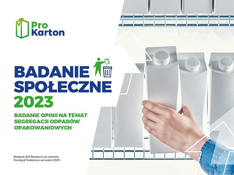 Wyniki cyklicznego badania: „Badanie opinii na temat segregacji odpadów opakowaniowych”