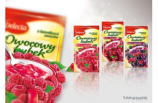 Czteryczwarte dla nowych kisieli Delecty