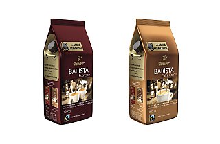 Barista Espresso i Barista Caffe Crema - kawy Tchibo w nowym innowacyjnym  opakowaniu