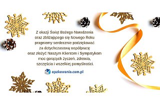 Świąteczne życzenia branży opakowań!