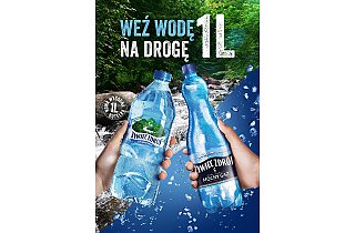 1-litrowe butelki od Żywiec Zdrój –  wygodny format wody gazowanej i niegazowanej