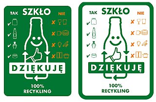Teraz szkło – debiut nowych oznaczeń selektywnej zbiórki opakowań szklanych