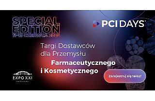 Targi PCI Days 2025 – spotkanie branży farmaceutycznej, kosmetycznej i suplementów diety, którego nie możesz przegapić!