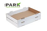 Karton cukierniczy pudełko skrzynka tacka 600x390x75 pączki ciasto-galeria - zdjęcie-1