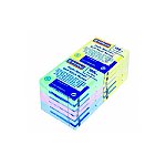 Bloczek samoprzylepny DONAU 76x76mm mix kolorów 12szt. (7586012-99)