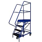 Drabina magazynowa jezdna trójkołowa DMP h1=1000 mm (08-003)