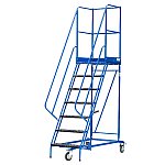 Drabina magazynowa jezdna trójkołowa DMP h1=1750 mm (08-006)