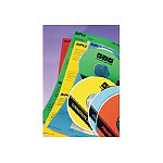 Etykiety na płyty APLI AP10294 CD/DVD nieprzeźroczyste 100ark. (AP10294)