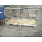 Gitterbox giterbox kosz pojemnik kontener katon na drewno drzewo 2000x1000x970