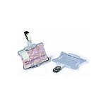 Identyfikator obrotowy DURABLE transparentny 25szt. (8118-19)