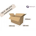 karton 250x150x150 - 20szt. _ pudełko (250150150)