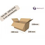karton 300x200x150 - 10szt. 5-cio warstwowy _ pudełko (300200150EB)