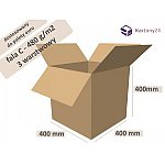 karton 400x400x400 - 10szt. fala C wymiary zewn. _ pudełko (400400400C)