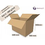 karton 600x400x400 - 10szt. fala C wymiary zewn. _ pudełko (600400400)