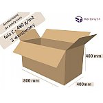 karton 800x400x400 - 10szt. fala C wymiar zewn. _ pudełko (800400400)