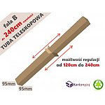 karton tuba teleskopowa 95x95x1200/2400 - 10 szt. _ pudełko (BA95952400)