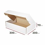 _Karton_fasonowy_biały_300x200x70_-_Paleta_2400_szt. (PFAS30020070EU40B)
