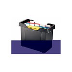 Kartoteka LEITZ Plus z teczkami czarna (1993-10-95)