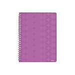 Kołonotatnik A4 LEITZ Retro Chic fioletowy w linię (45900065)
