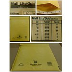 Koperta G4 240x330mm bąbelkowa Mail Lite Gold