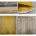 Koperta H5 270x360mm bąbelkowa Mail Lite Gold
