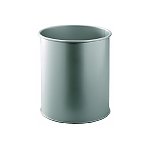 Kosz na śmieci DURABLE metalowy srebrny 15l (3301-23)