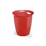 Kosz na śmieci DURABLE Trend bezbarwny czerwony 16l (1701710003)