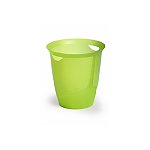 Kosz na śmieci DURABLE Trend bezbarwny zielony 16l (1701710017)