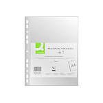 Koszulki groszkowe Q-CONNECT A4 50mic. 100szt. w folii (KF01955)
