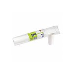 Kubki plastikowe białe 200ml 100szt. (ZZS237600)