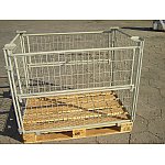 Nadstawka na paleta EUR 1200x800 gitterbox kosz pojemnik kontener karton