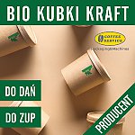 ♻️OPAKOWANIA BIO / ECO ➜ Biodegradowalne kubki na chińskie zupki