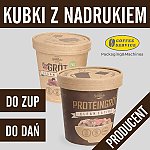 ♻️OPAKOWANIA BIO / ECO ➜ Kubki papierowe do gorących dań - producent