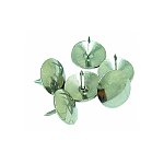 Pinezki metalowe OFFICE PRODUCTS srebrne 100szt. (18195013-19)