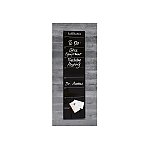 Planer suchościeralno-magnetyczny SIGEL 20x80cm szklany czarny (SGL150)