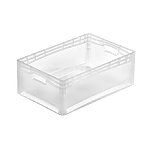 Pojemnik plastikowy BASIC transparentny 600x400x220 (09-450-L)