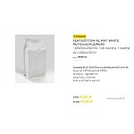 🌿Promocja!-30%🌿 FLAT BOTTOM AL MAT WHITE ~120x90x255mm