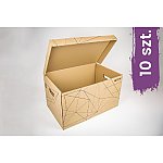 Pudełko przeprowadzkowe na dokumenty ECO - 10 szt. (KARCH002S)