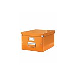 Pudło archiwizacyjne uniwersalne LEITZ Click&Store WOW pomarańczowe (60440044)