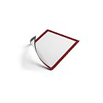 Ramka samoprzylepna magnetyczna DURABLE Duraframe A4 5szt. czerwona (4869-03)