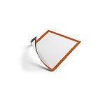 Ramka samoprzylepna magnetyczna DURABLE Duraframe A4 5szt. pomarańczowa (4869-09)