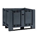 Skrzyniopaleta plastikowa 1200x1000 na 3 płozach (09-124823)