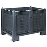 Skrzyniopaleta plastikowa 1200x800 ażurowa (09-083)