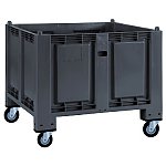 Skrzyniopaleta plastikowa 1200x800mm na kołach (09-147)