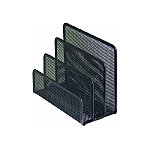 Sorter do korespondencji Q-CONNECT metalowy z siatki czarny (KF00876)