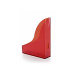 Stojak na dokumenty DURABLE Basic bezbarwny czerwony (1701711003)